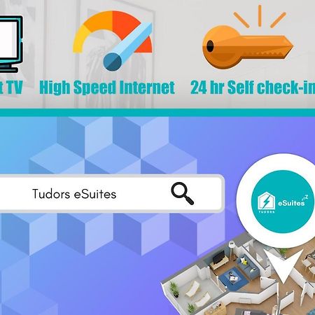 Tudors Esuites 3 Bed House Garden & Netflix Birmingham Eksteriør billede